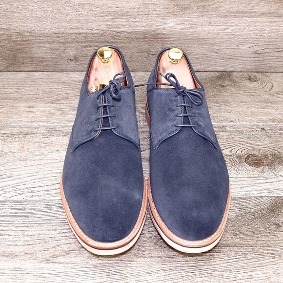 * NIB * $443 Allen Edmonds NOMAD 12 D + Matching Belt 34 - Navy * add $15 Trees main image 3